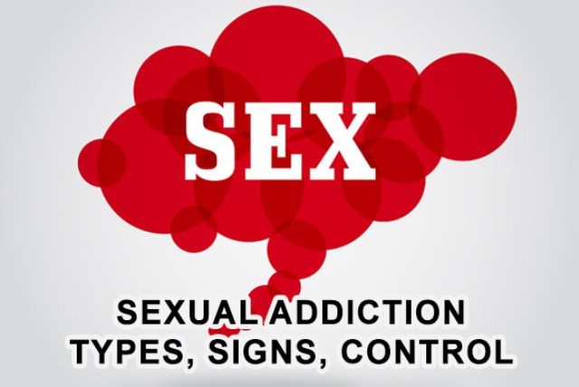 sexual addiction signs types